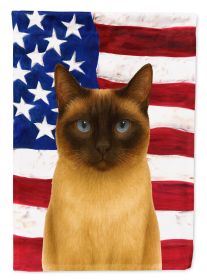 Chocolate Point Cat American Garden Flag Mailbox Flag Decorative Yard Flag Banner Outside Patio Artwork Yard Flower Beds, Garden Size, Multicolor
