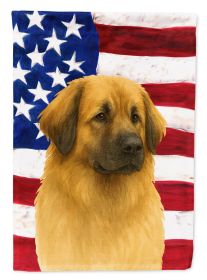 Sandy Leonberger American Flag Garden Flag Mailbox Flag Decorative Yard Flag Banner Outside Patio Artwork Yard Flower Beds, Garden Size, Multicol