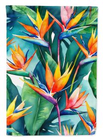Bird of Paradise Garden Flag Mailbox Flag Decorative Yard Flag Banner Outside Patio Artwork Yard Flower Beds, Garden Size, Multicolor