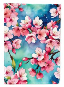 Cherry Blossoms Garden Flag Mailbox Flag Decorative Yard Flag Banner Outside Patio Artwork Yard Flower Beds, Garden Size, Multicolor