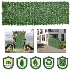 Grass Wall Panels, 118" x 39" Artificial Grass Wall Decor,Greenery Backdrop Panels Wall for Outdoor, Indoor, Garden, Fence, Backyard, Dark Green